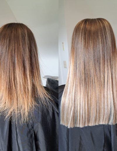 Kapsterhernandez hairextentions hasselt balayage